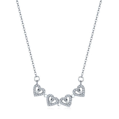 Clover Heart Necklace